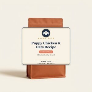 puppy chicken oats recipe